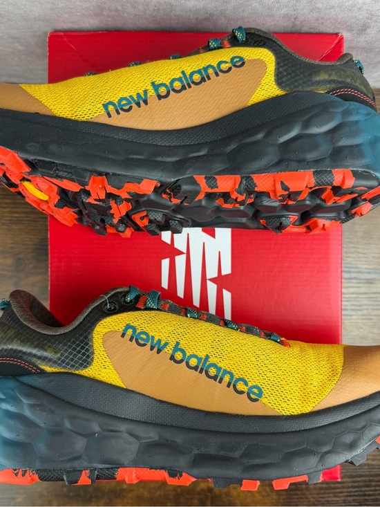 New Balance Fresh Foam More Trail Harvest Gold Mountain Teal 8.5 Wide MTMORLH2 main image 9